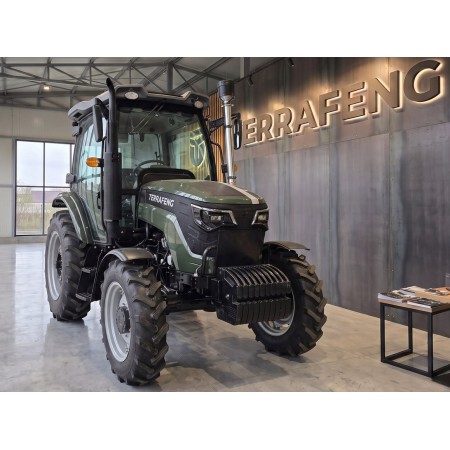 Трактор TERRAFENG 5504K+ з кабіною, кондиціонером, реверсом 8+8 та євронавіскою на 1100 кг